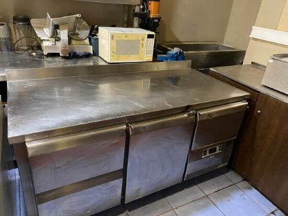 Εικόνα της Ανοξείδωτο Ψυγείο Πάγκος 2 Πόρτες & 2 Συρτάρια