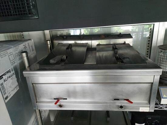 Εικόνα της Φριτέζα ηλεκτρική 10+10 λίτρων