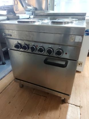 Picture of Ηλεκτρική κουζίνα Mareno με 4 στρογγυλές εστίες και φούρνο