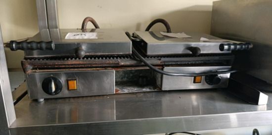 Picture of Τοστιέρα διπλή ραβδωτη - ραβδωτη Ιταλίας