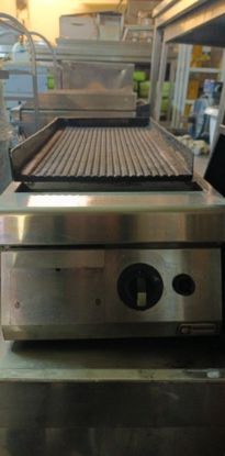 Picture of Πλατώ Ψησίματος Υγραερίου Ραβδωτή Πλάκα Χρωμίου