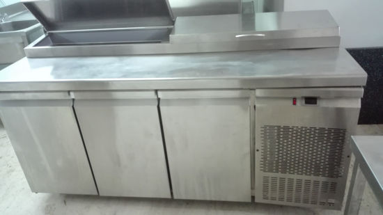 Picture of Ψυγείο πάγκος συντήρηση 180x70x85 με 3 πόρτες GN