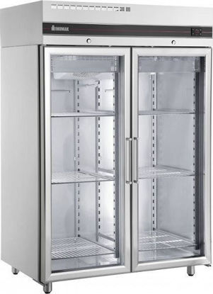 Picture of Επαγγελματικό Ψυγείο Θάλαμος με 2 Γυάλινες Πόρτες Π144xΒ90.5xΥ210cm