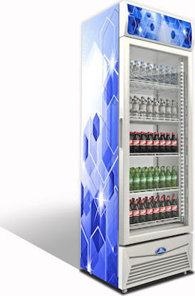 Εικόνα της Sanden Intercool SPA-0405 Ψυγείο Βιτρίνα Αναψυκτικών Series A